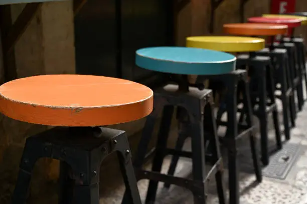 Photo of Colored stools