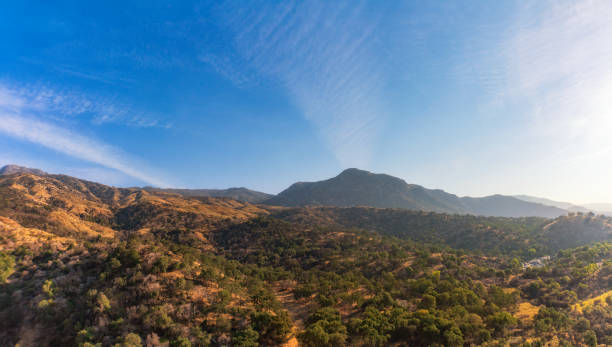 Mountain Landscape - Views through Sequoia & King Canyon National Parks in California, USA