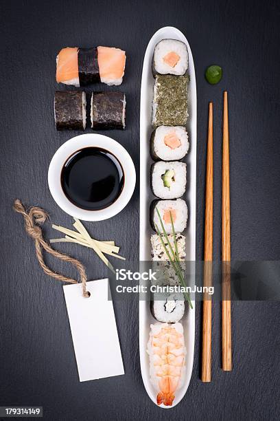 Fresh Sushi Stock Photo - Download Image Now - Asian Culture, Asian and Indian Ethnicities, East Asian Culture