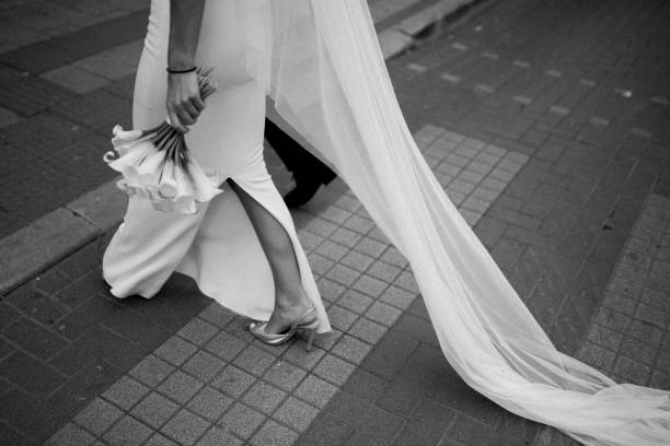 istock Bride and groom. Just married. 1793144594