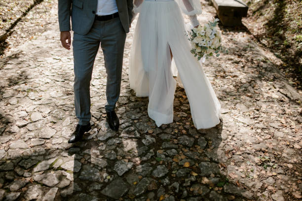 istock Bride and groom. Just married. 1793146188