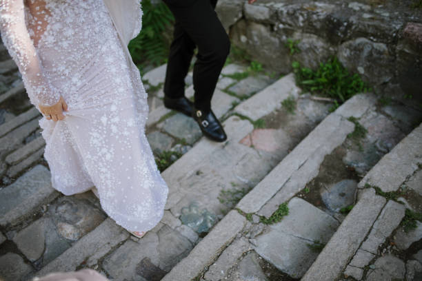 istock Bride and groom. Just married. 1793147271