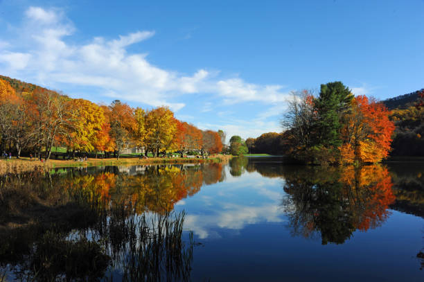 istock Fall at the Peaks of Otter in Virginia 1793157236