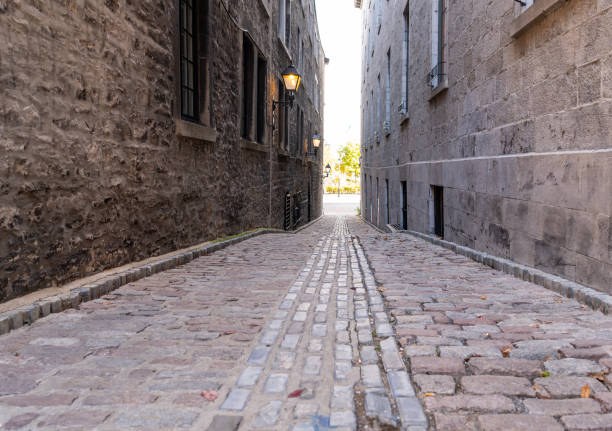 istock Grungy alleyway in Montreal 1793174910