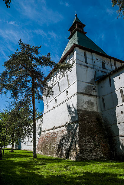 istock Wall and watchtower Monastery in Sergiev Passadena 179318788