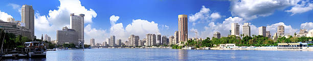 istock Panorama on Cairo, seafront of Nile River. 179319348