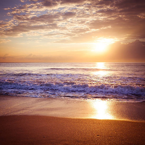 istock Colorful sunrise over the sea. 179319605