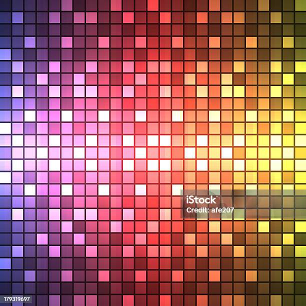 Fond Abstrait Coloré Vecteurs libres de droits et plus d'images vectorielles de Abstrait - Abstrait, Carré - Composition, Cercle