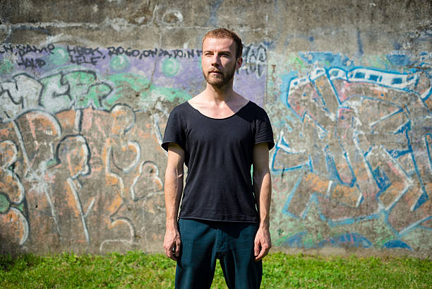 istock hipster modern stylish blonde man 179321688