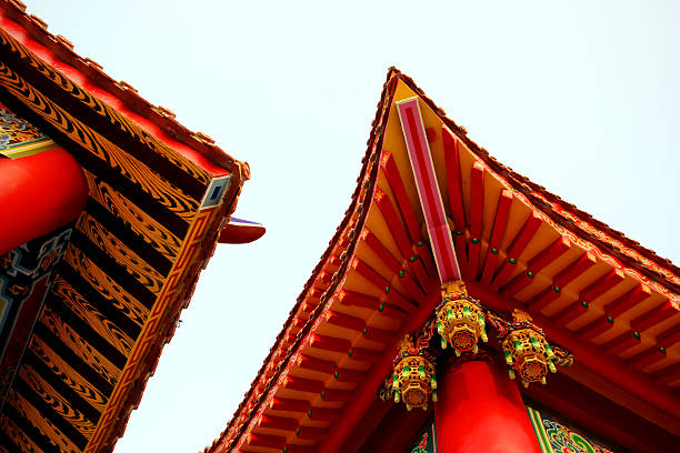 istock Gable roof in chinese style 179322415