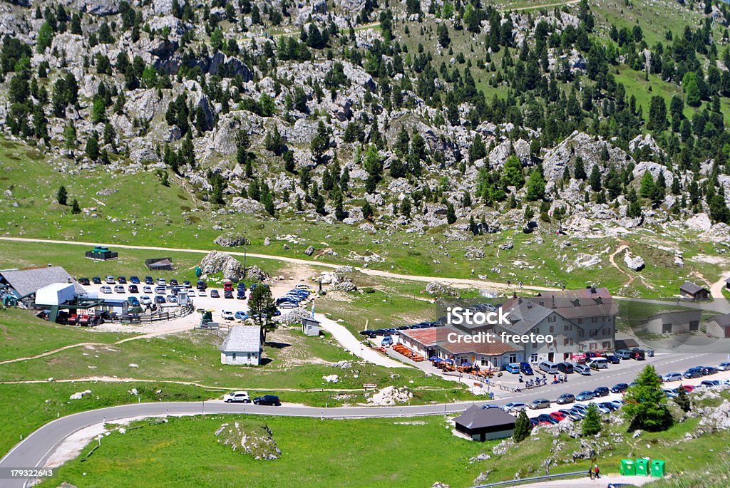 Alpes dolomíticos la humanidad de la Unesco - Foto de stock de Aire libre libre de derechos