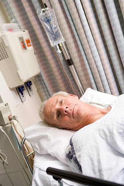 istock Patient In Hospital Bed 179322680
