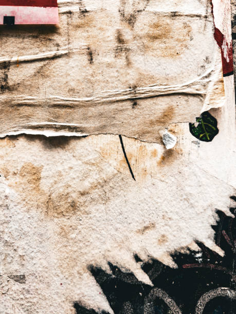 Grunge Revival: Evocative Textural Harmony in Old Poster-Inspired Backgrounds