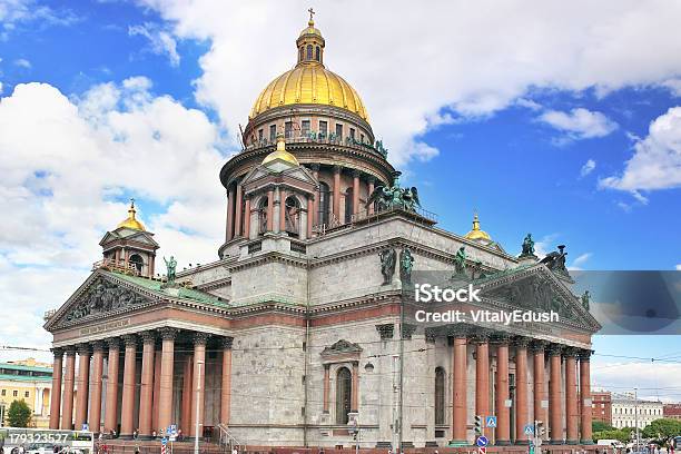 St Isaak Kathedrale In St Petersburg Russland Stockfoto und mehr Bilder von Alt - Alt, Blau, Christentum