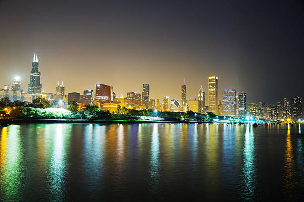 istock Chicago downtown cityscape panorama 179323715
