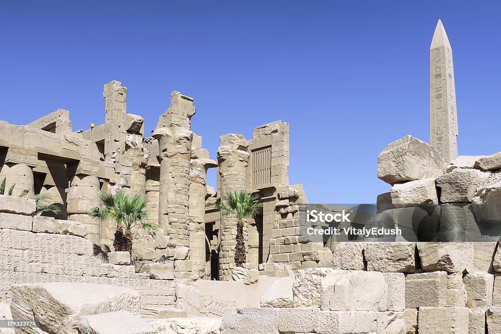 Templo de Karnak, Luxor, Egipto. - Foto de stock de Aire libre libre de derechos