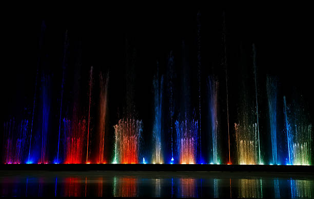 istock Dancing colorful fountain 179323991