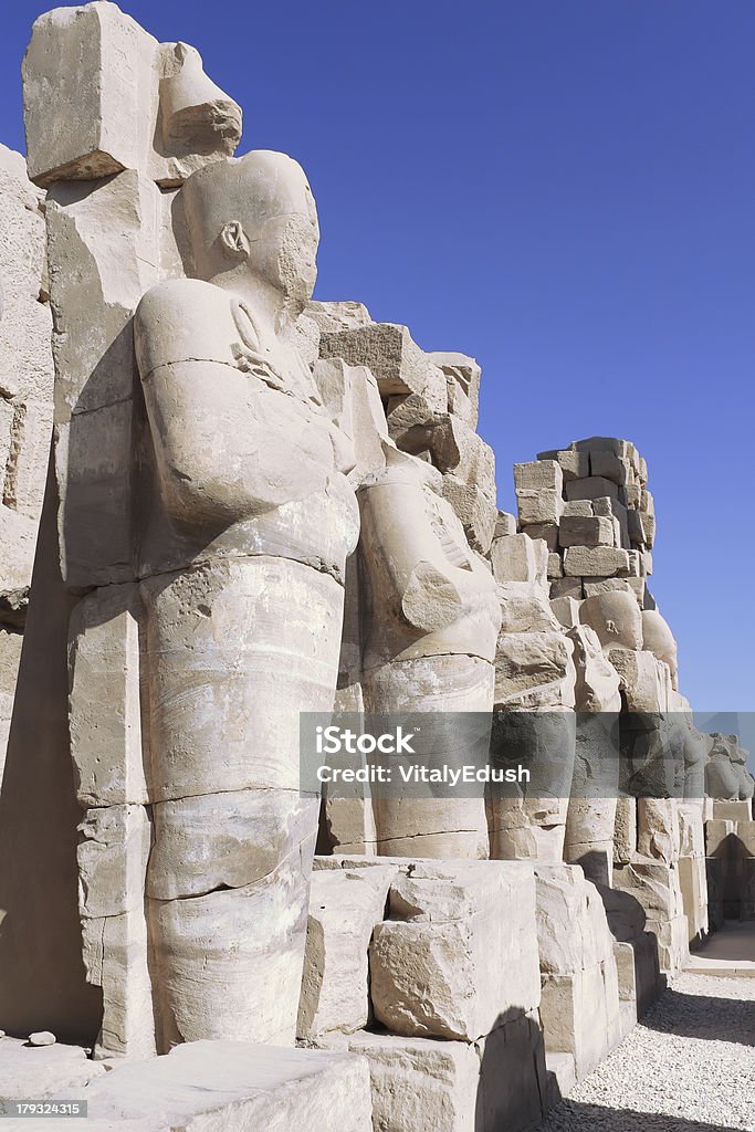 Templo de Karnak, Luxor, Egito. - Foto de stock de Antigo royalty-free