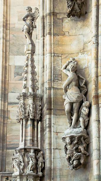 istock Fragment of Duomo Cathedral in Milan 179324441