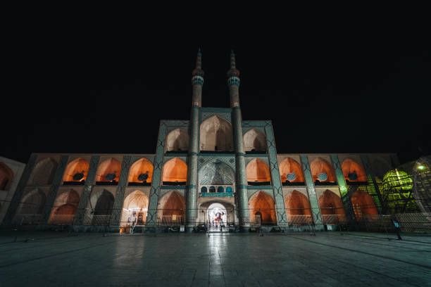 istock Amir Chakhmaq Complex by night, Yazd, Iran 1793249139