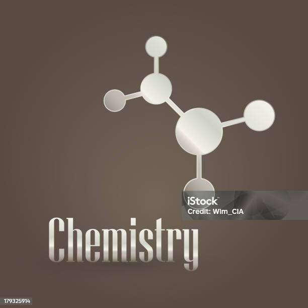 Metallicsymbol Mit Chemie Stock Vektor Art und mehr Bilder von Abstrakt - Abstrakt, Bildhintergrund, Computergrafiken