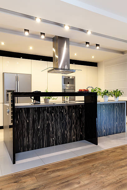 istock Urban apartment - Black counter 179326677