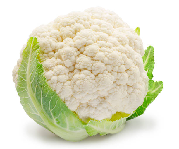 istock Cauliflower cabbage isolated on white background. File contains clipping path. 1793277288