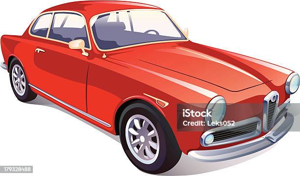 クラシックなレトロな車 - スポーツカーのベクターアート素材や画像を多数ご用意 - スポーツカー, イラストレーション, ベクター画像
