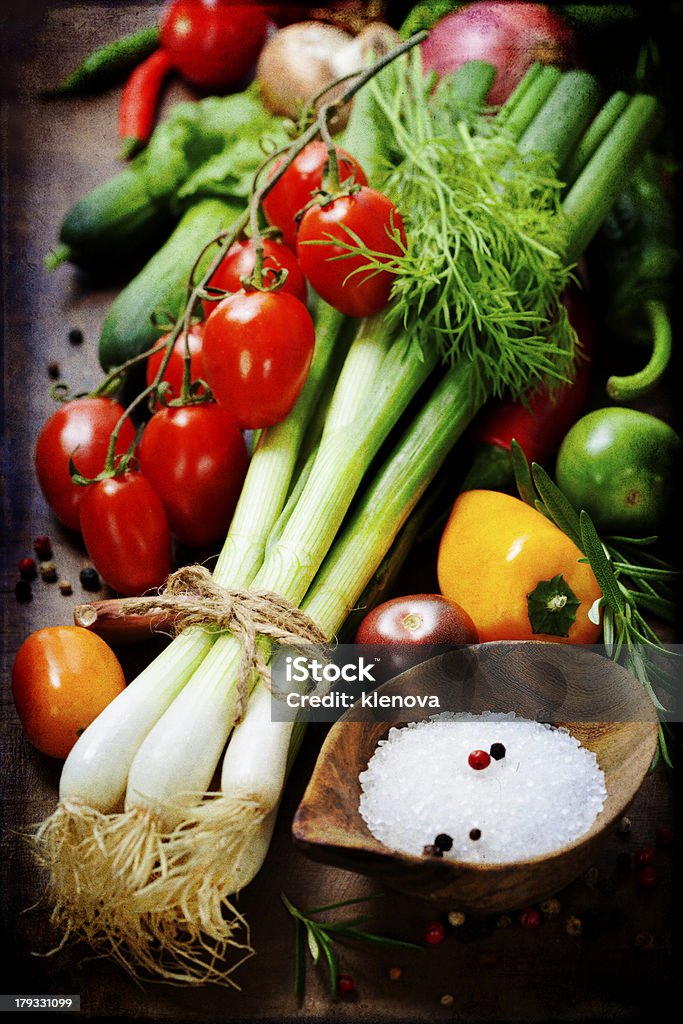 신선한 스프링 양파, 야채면 - 로열티 프리 가을 스톡 사진