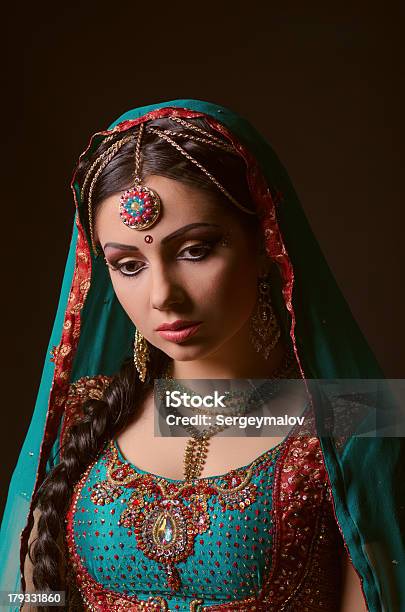 Beautiful Indian Princess In National Dress Stock Photo - Download Image Now - India, Culture of India, Bride