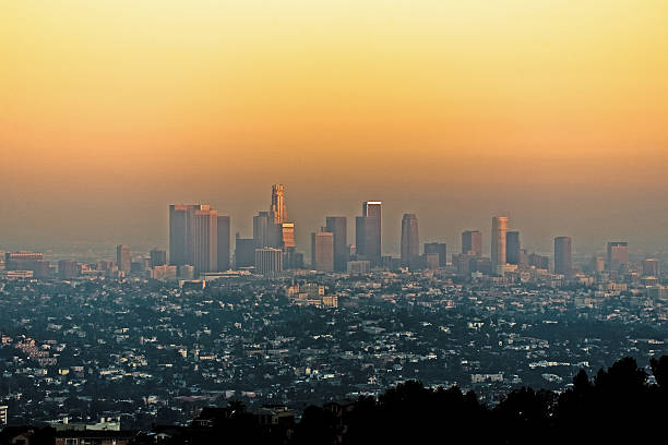 istock sunset in Los Angeles 179335263