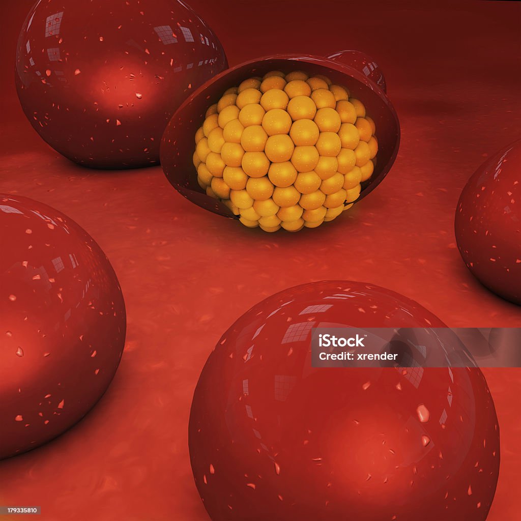 Malaria - 3d rendered illustration Adipose Cell Stock Photo