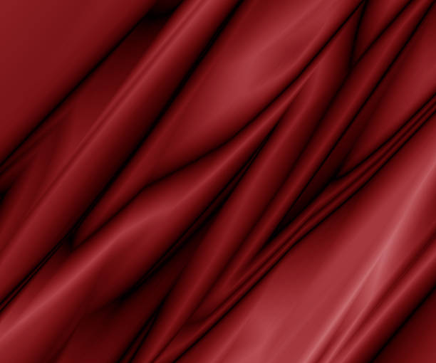 Red Wave Background stock photo