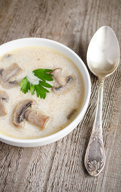 istock Cream of mushroom soup 179341330
