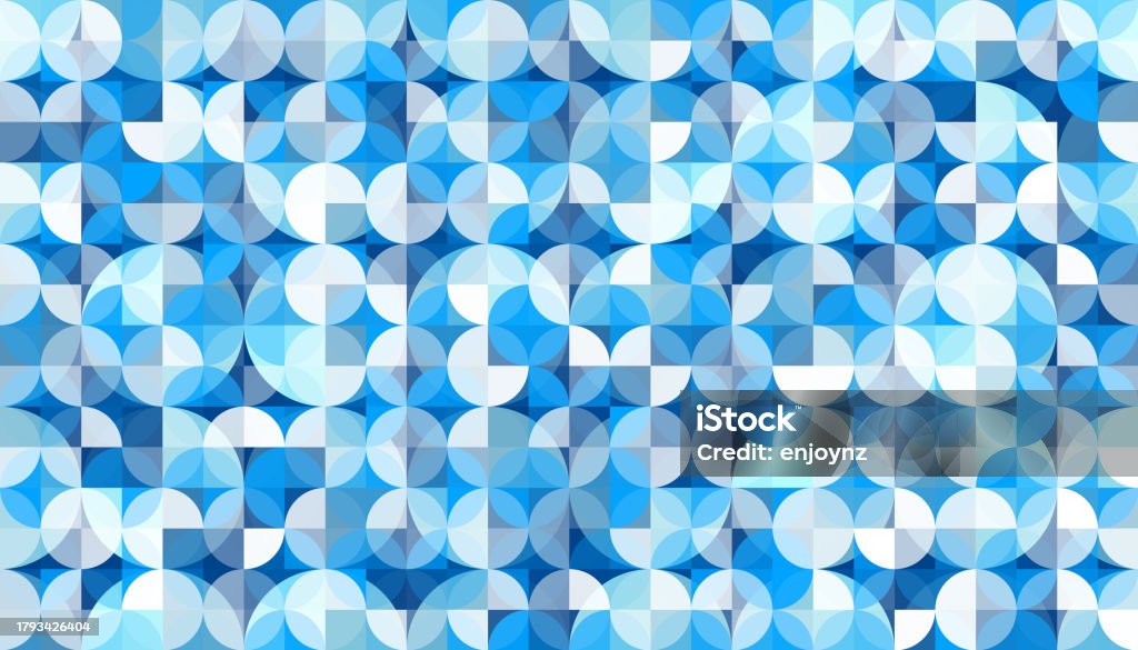 Blue Abstract Document Pattern Seamless Blue Retro Pattern Background Wallpaper Stock Illustration ...