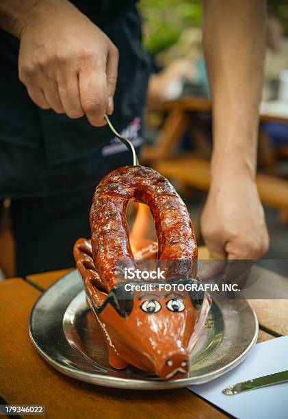 Salsiccia Portoghese - Fotografie stock e altre immagini di Alimenti secchi - Alimenti secchi, Ambientazione esterna, Antipasto