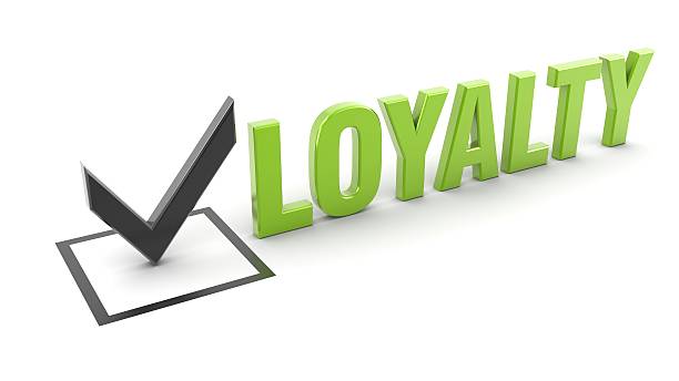 istock The name loyalty in bold letters 179346541