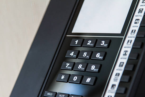 istock Telephone in Hotel Room with Note Area 179348389