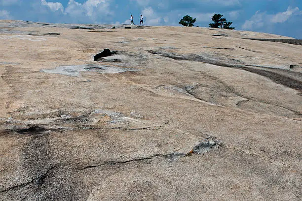 The surface of Stone-Mountain. Atlanta, Georgia