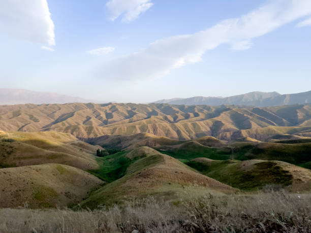 istock Wonderful scenery at sunset in Osh. 1793551226