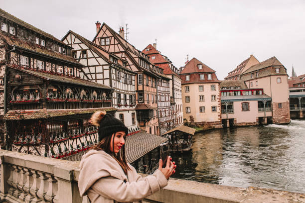 istock Selfie in Strasbourg 1793657467