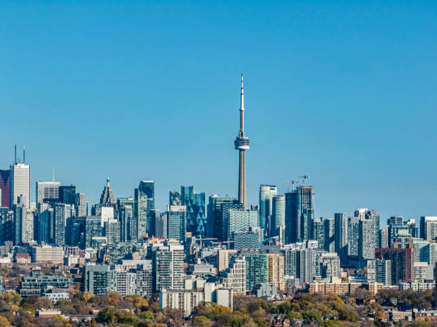 Arquitectura urbana de Toronto Downtown, Canadá - foto de acervo