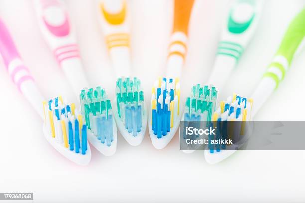 Toothbrush And Toothpaste Stock Photo - Download Image Now - Bathroom, Blue, Body Care