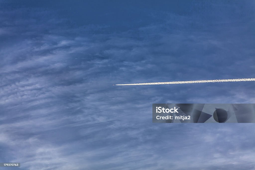 Самолет Трейл III - Стоковые фото Авиакосмическая промышленность роялти-фри