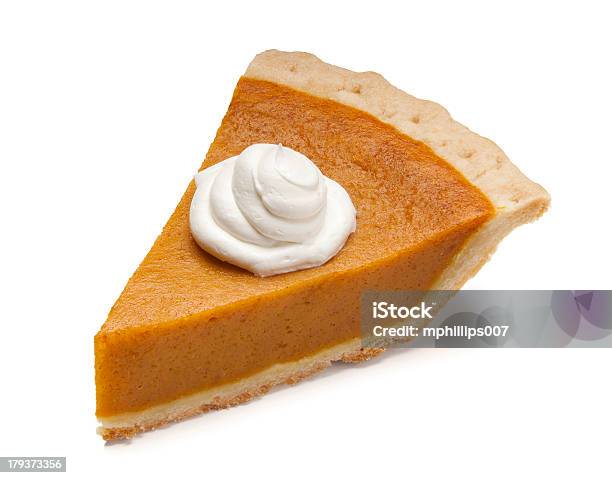 Pumpkin Pie Stock Photo - Download Image Now - Pumpkin Pie, Slice of Food, Cut Out