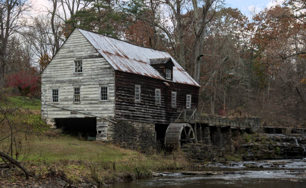 istock abandoned old historic grain mill along a stream in upstate new york (o and w rail trail) 1793738290