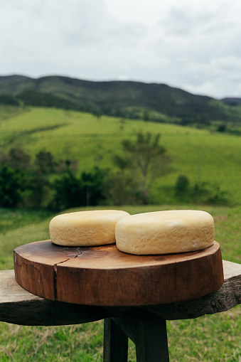 Authentic cheese in the Serra da Canastra, Minas Gerais, Brazil