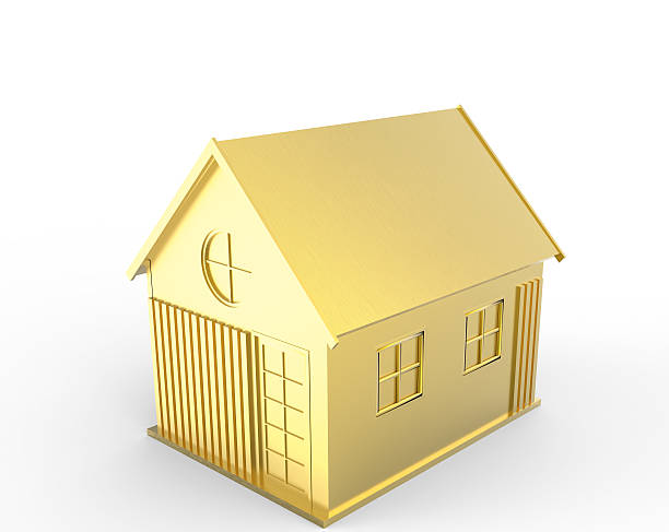 istock 3d golden house symbol 179375567