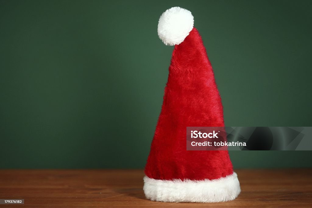 Alto Cappello da Babbo Natale con spazio copia - Foto stock royalty-free di Babbo Natale