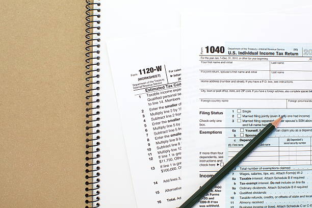 istock U.S. income tax form 179377047